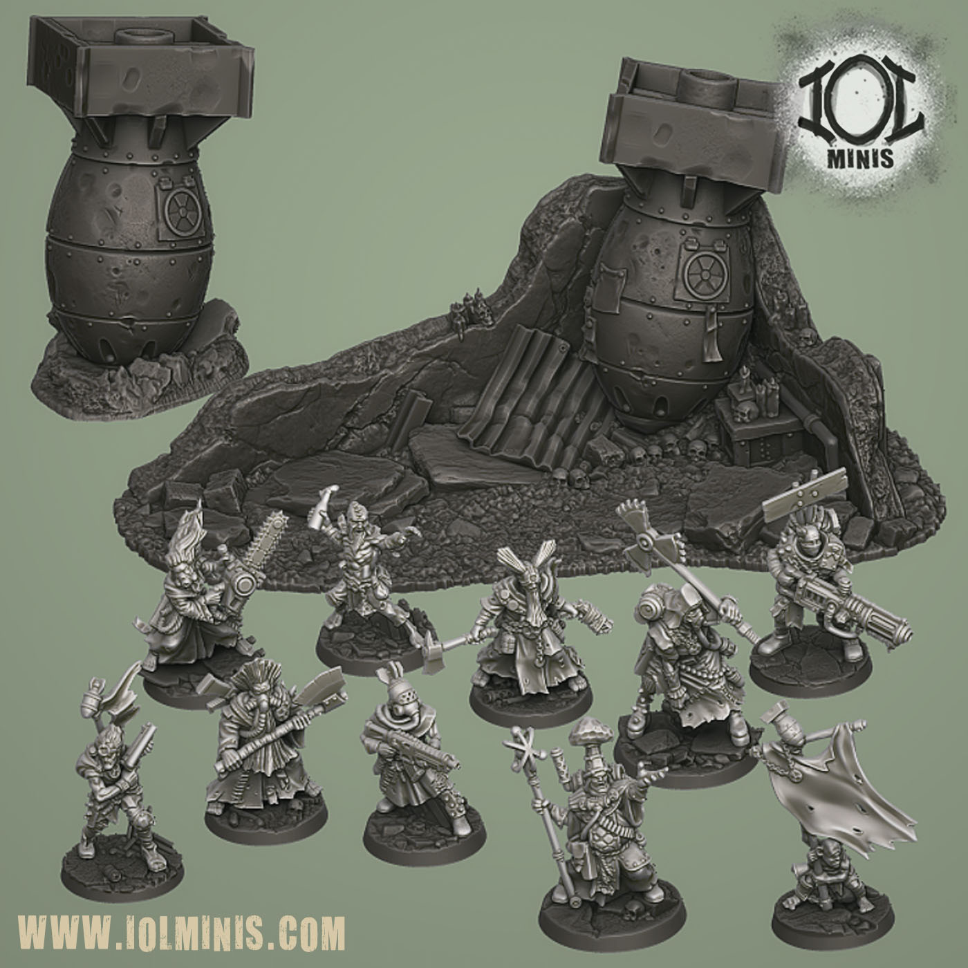 Nuclear Cult Warband Bundle